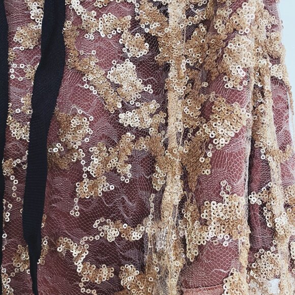 Lahive Genevive Sequin Skirt - Picture 4 of 10